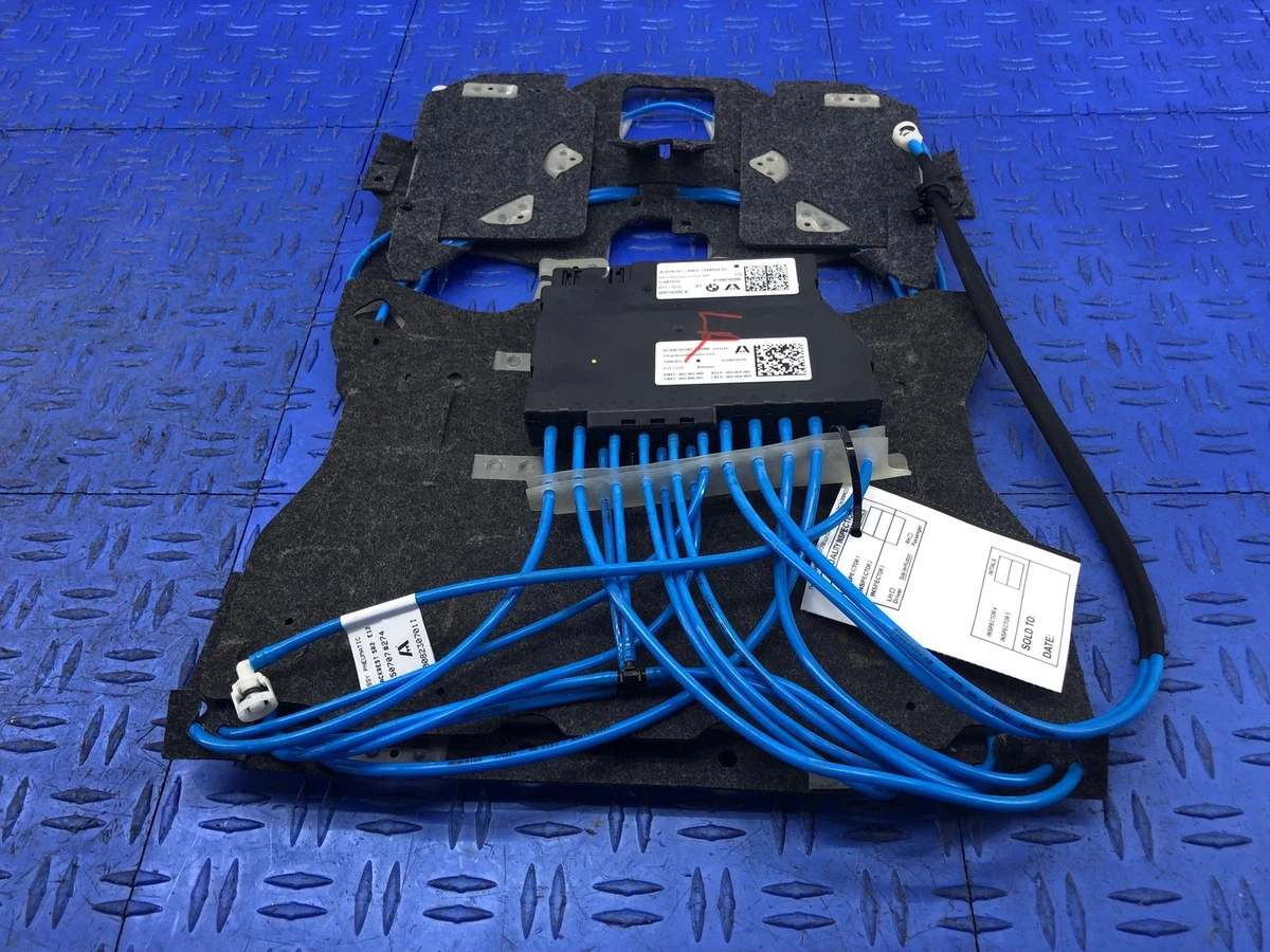 2016-2020 BMW 750I REAR LEFT SEAT LUMBAR SUPPORT MASSAGE PAD  