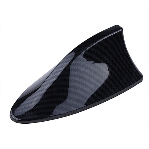 1X White/Black Shark Fin Roof Antenna Car AUTO Aerial FM/AM Radio Signal US - Picture 7 of 12