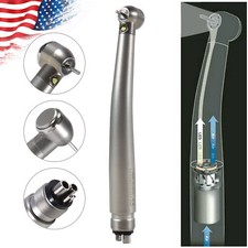 NSK Style Dental Fiber Optic LED E-generator High Speed Handpiece Turbine 4 HOLE