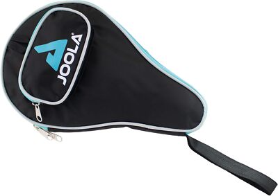 JOOLA Tischtennishülle Pocket schwarz-blau | Tischtennis Schlägerhülle Hülle TT