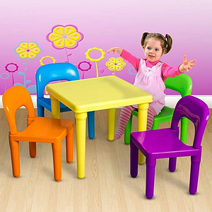 Details About Kids Table And Chairs Set Toddler Child Play Toy Activity Nursery Home Furniture