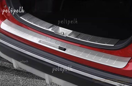 1pc Rear Bumper Pad Stainless Protector Plate For 2017-2020 Mitsubishi Outlander - Picture 3 of 3