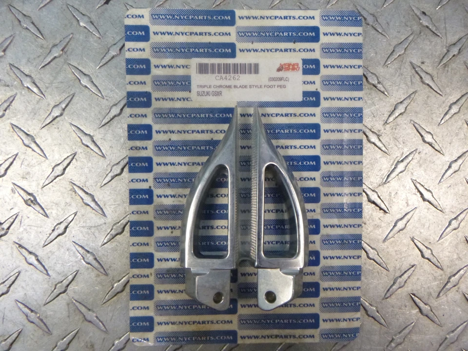 ПОДНОЖКИ опоры КОЛЫШКИ задний SUZUKI GSXR 600 750 1000 и HAYABUSA хром CNC алюминий США - Изображение 3 из 4