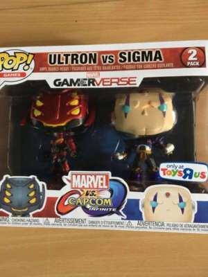 MARVEL VS CAPCOM - ULTRON VS SIGMA (PLAYER 2) FUNKO POP! VINYL FIG tru Exclusive