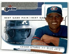 Cesar Izturis / Rafael Furcal SN 2001 Fleer Game Time #107