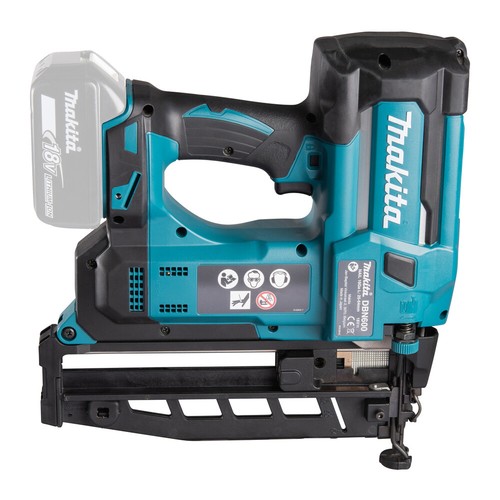 Makita Akku-Stauchkopfnagler 64 mm 18 V (ohne Akku, ohne Ladegerät) DBN600Z - Bild 6 von 15