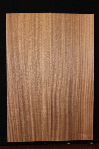 Sapele mahogany guitar body blank, quarter sawn, two piece, NOT GLUED - 第 1/5 張圖片