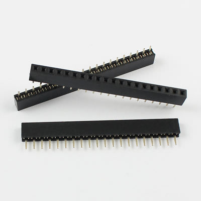 50Pcs 2mm 2.0mm Pitch 1x20 Pin 20 Pin Single Row Straight Female Header Strip