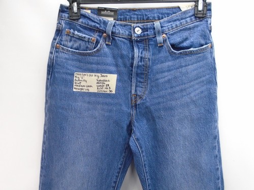 Levi's Premium 501 Original Denim Jeans Men’s Size 28 (29x30) “Big E” Straight - Picture 2 of 13