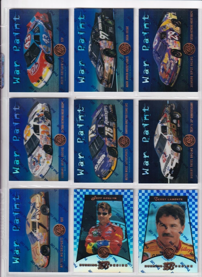 *1997 Pinnacle Certified MIRROR BLUE PARALLEL-#45 Robby Gordon/Car-1 CARD ONLY* - Image 3 of 4