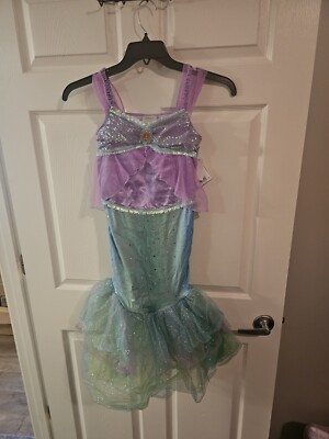 Disney Store The Little Mermaid Ariel Costume Size 9/10 NWT Princess