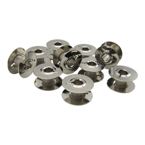 (10 pk) Metal Bobbins Fits Necchi 510, 512, 513, 515, BF, BU, SuperNova - Picture 6 of 6