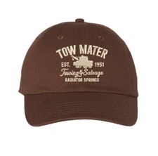 Tow Mater Towing Salvage embroidered Hat McQueen 95 Cars fan Adult Kids sizes