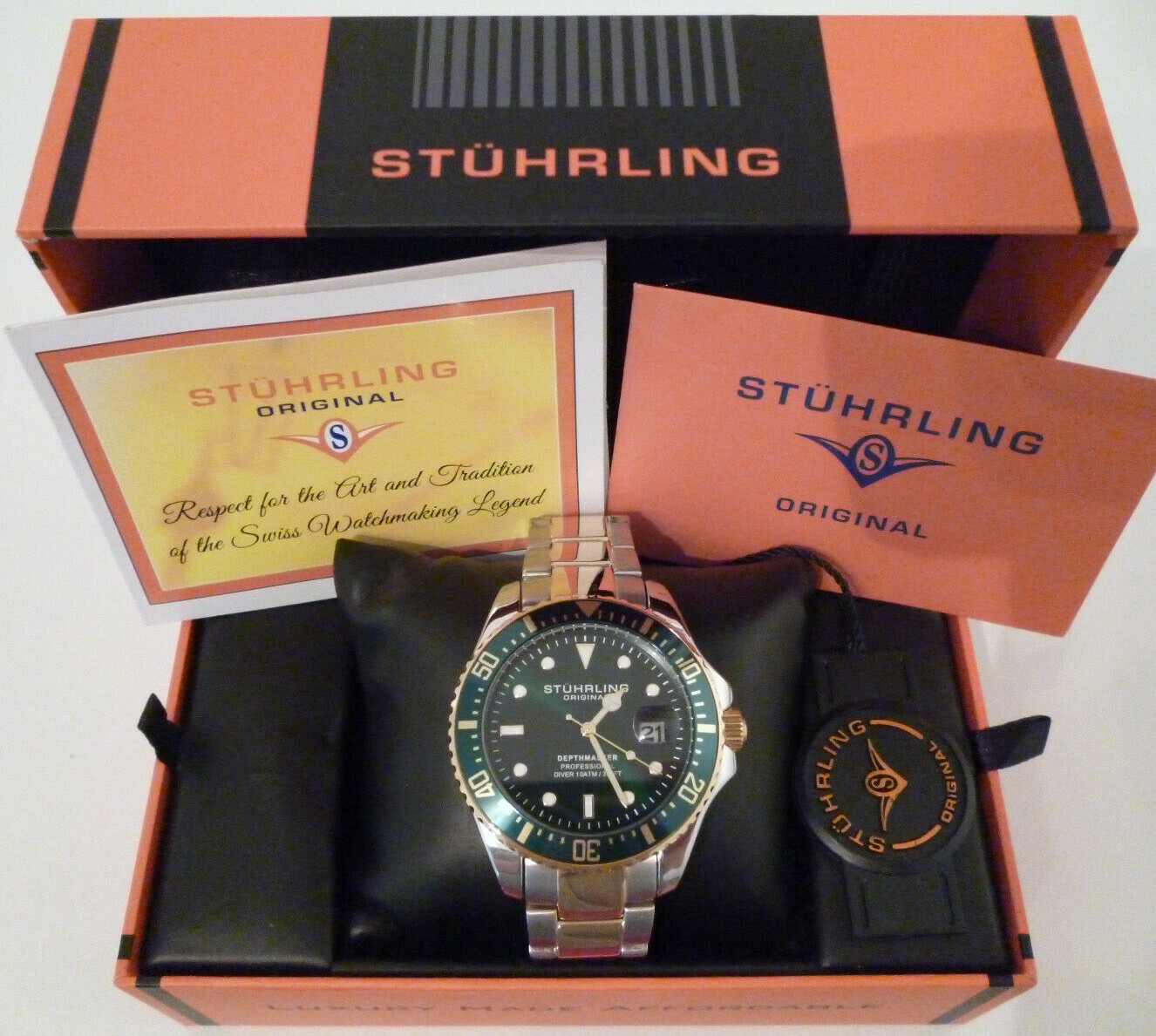 stuhrling original depthmaster professional