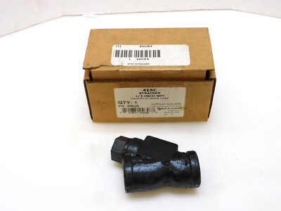 HOFFMAN 415C 1/2'' NPT Y WYE STRAINER 499125 CAST IRON