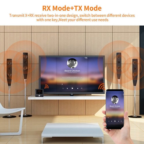 Bluetooth 5.0 Receiver Transmitter Hi-Fi AUX RCA Wireless Stereo Audio Adapter - Picture 12 of 24
