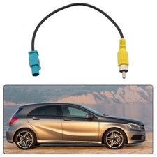 Male  for RCA For Mercedes Comand Reverse Camera Retention Cable Radio Adaptor