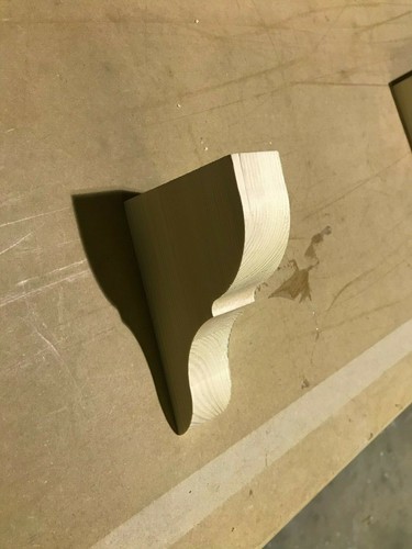 Pine shelf Bracket wood support small (pair) - Picture 2 of 8