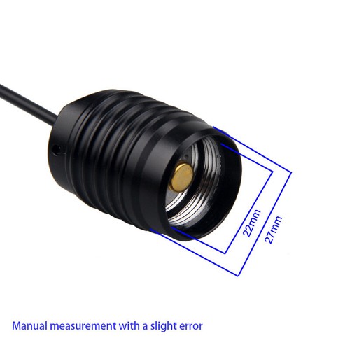 Linterna LED Caza Verde Rojo Blanco 800 yardas Zoom Antorcha Coyote Varmint - Imagen 10 de 11