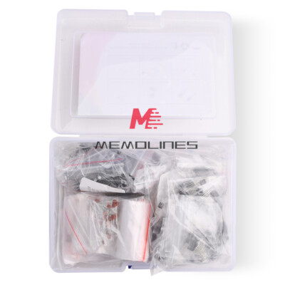 1390PCS 6 size Electronic Components Kit Resistor LED Diode Capacitor Transistor