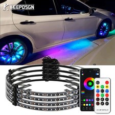 4x 15.5 Rgb Wheel Ring Neon Lights Led Kit Bluetooth For Toyota Camry R18 R17 4x 15.5 Rgb Wheel Ring Neon Lights Led Kit Bluetooth For Toyota Camry R18 R17