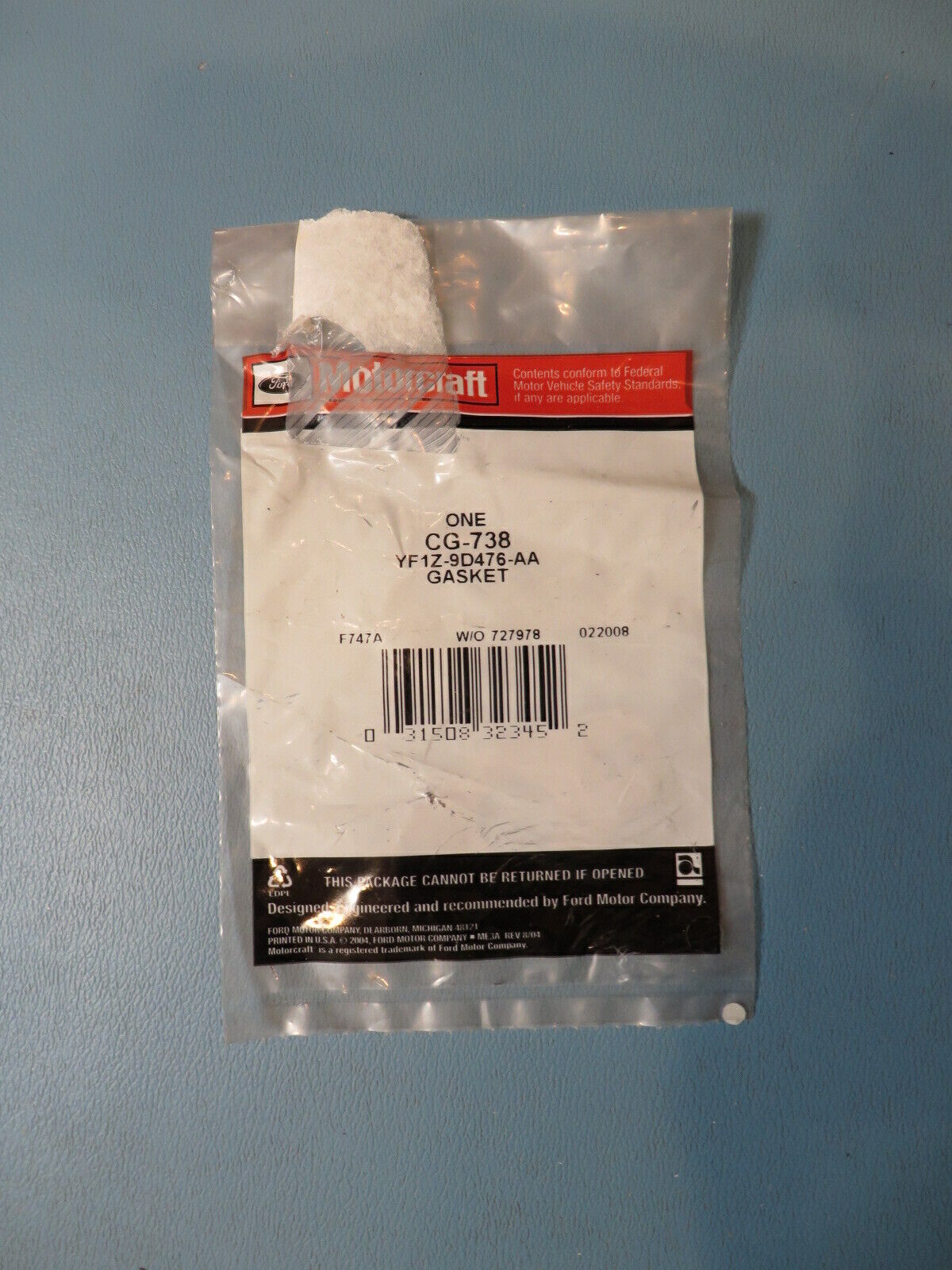 Portland Mall Gasket Motorcraft CG738 A surprise price is realized