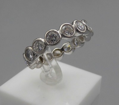Silberring 925 Sterling Silber Zirkon Ring 66