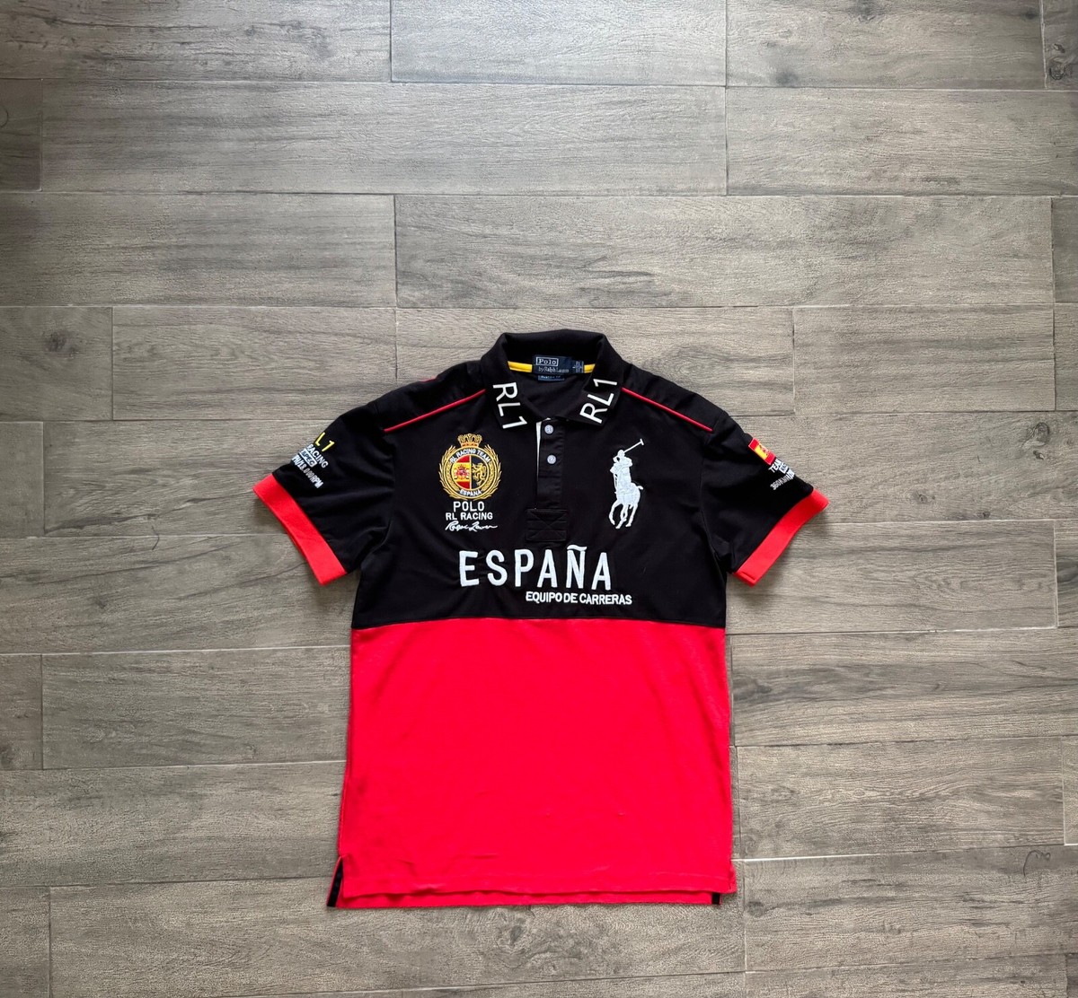 Polo Ralph Lauren Espana Rl Racing #3 Polo Shirt Big Pony Chief