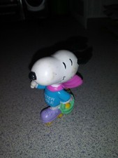 Snoopy Roller Skating Easter Basket Eggs PVC Figure Vintage Peanuts Gang SN-5