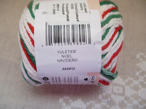 Peaches & Creme Original, Juletide, 4 Ply, worsted weight, 2 oz, 95 yds, Cotton - Picture 5 of 8