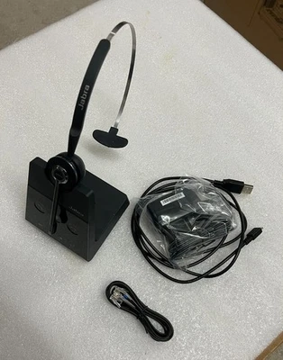 Jabra Engage 65 Mono DECT Headset schnurlos + Basisstation Büro/Callcenter *Top* - Bild 1 von 4