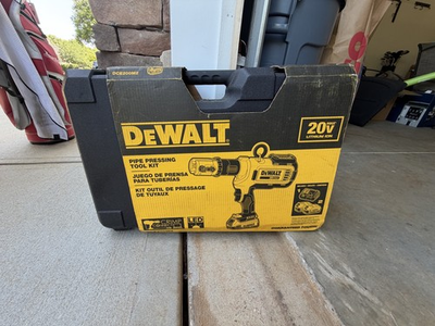 #ad Dewalt pipe pressing tool kit $2000.00