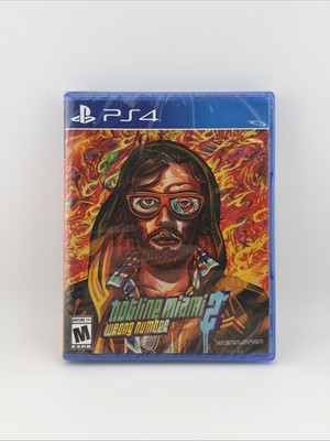 Hotline Miami 2: Wrong Number Sony PlayStation 4 PS4 NEW SEALED 832 Of 1000