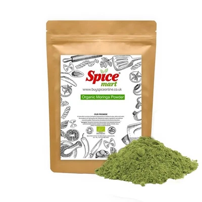 SPICE MART ORGANIC Moringa | Oliefera Powder Premium Quality Free P&P S A Certified