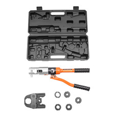 Professional Crimping Pliers Copper Pipes Crimper Hydraulic Press Tool 10T with 