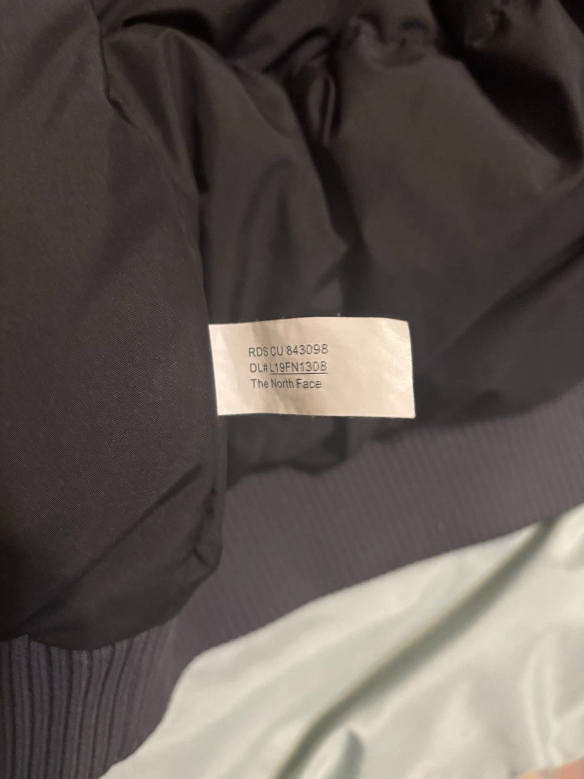 The North Face Gotham Men's 550 Down Hooded Bomber Jacket Black Size L image 7