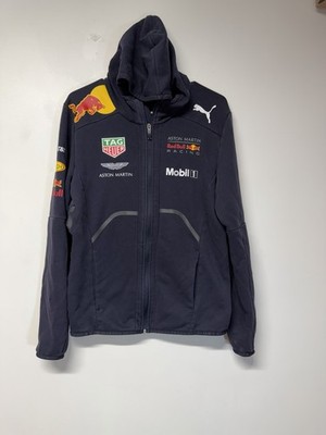 Puma Red Bull Racing Motorsport F1 Formula One 1 mens Hoodie Zip