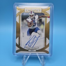 2024 Flawless Keon Coleman Rookie Frame Signatures RC Auto #/25 Bills
