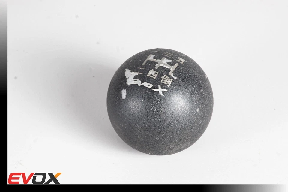 2008-2015 MITSUBISHI LANCER EVOLUTION EVO X GSR / MR  TRANS SHIFT KNOB black - Image 2 of 4