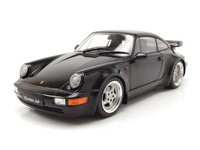 Porsche 911 (964) Turbo 3.6 1993 Schwarz Modellauto 1:18 Solido