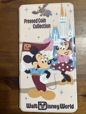 Disney World Parks Pressed Penny Book Coin Album Mickey & Friends New Authentic