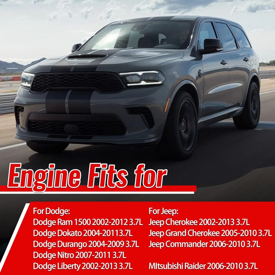 Kit de junta de cabeza de elevadores de árbol de levas del motor para Dodge Dakota Ram Jeep 05-12 3,7 L V6 Foto 2 de 4