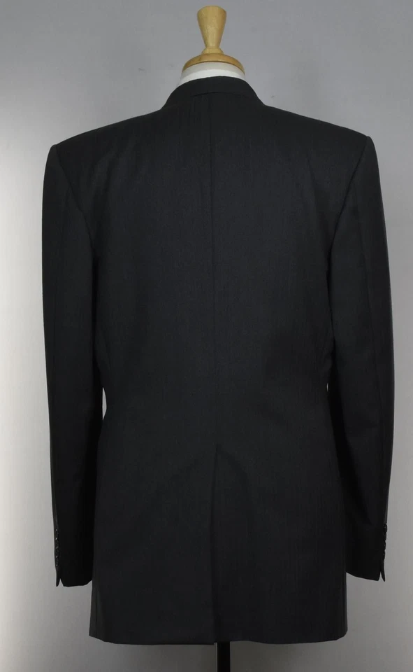 Hiras Tailor HK Bespoke Custom Men Made In England Fabric Wool Cashmere Suit 40R - Image 2 of 4