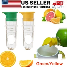 2PCS Manual Lemon Orange Citrus Juicer Press Lemon Squeezer Hand Juicing Tool