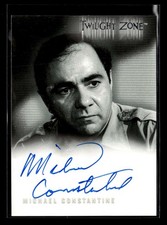 2002 Rittenhouse Twilight Zone Michael Constantine Autograph Auto Y4418