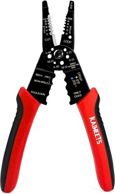 KAIWEETS Wire Stripper 10-22 AWG Wire Splicer Cable Stripper Multipurpose Wire S