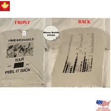 Nine Inch Nails Peel It Back Tour 2025 Amsterdam Merch T-Shirt Limited Edition