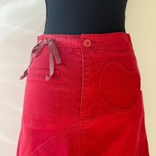 Oilily Red Heart Skirt