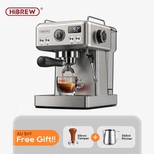 HiBREW H10A 20Bar Espresso Machine Semi Automatic Hot Cold Coffee Brewer US