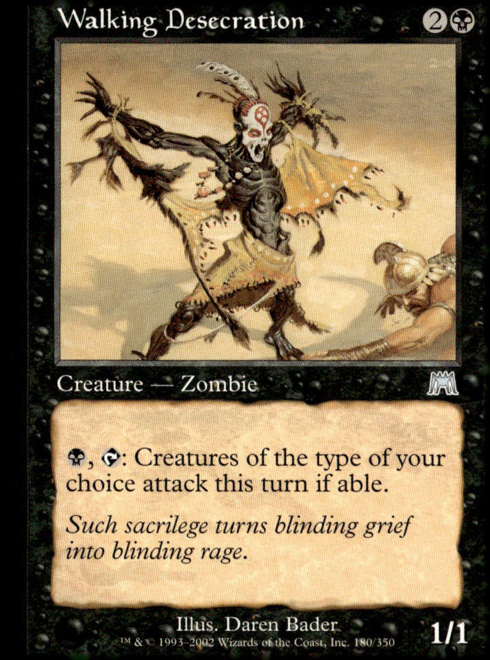 Onslaught #180 Walking Desecration